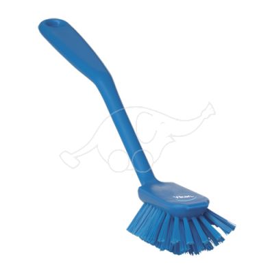 Vikan dish brush 280mm medium, blue